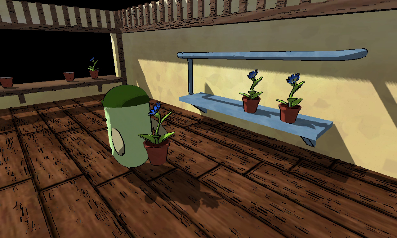 a screenshot of a gardening game